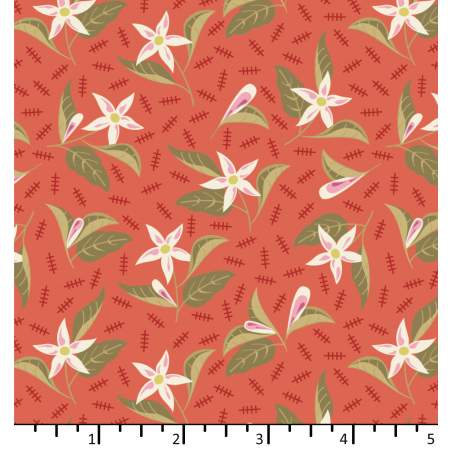 EQP Beyond Time Jasmine Tomato EQP Textiles - 1