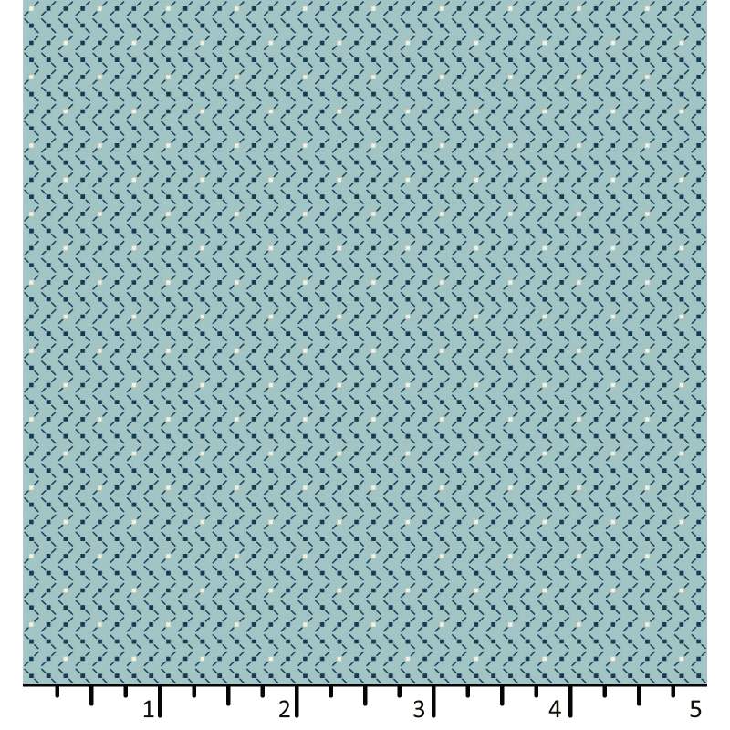 EQP Beyond Time Criss Cross Powder Blue EQP Textiles - 1