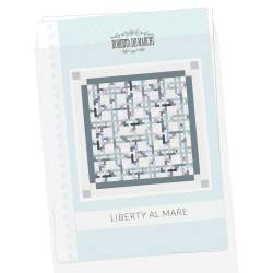 Liberty al Mare - Cartamodello per quilt da 206 x 206 cm Roberta De Marchi - 2