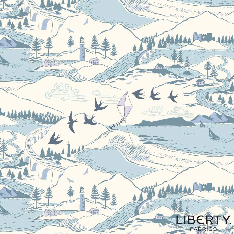 Postcard from the Highlands Highlands and Islands - Liberty Fabrics Liberty Fabrics - 1