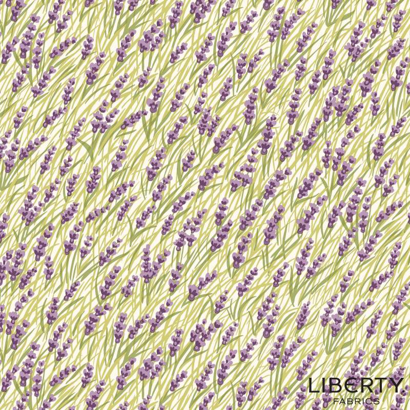 Postcard from the Highlands Marsh Orchids - Liberty Fabrics Liberty Fabrics - 1