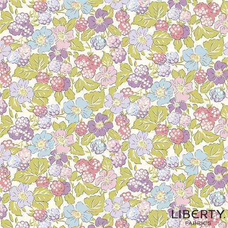 Postcard from the Highlands Raspberry Forage - Liberty Fabrics Liberty Fabrics - 1