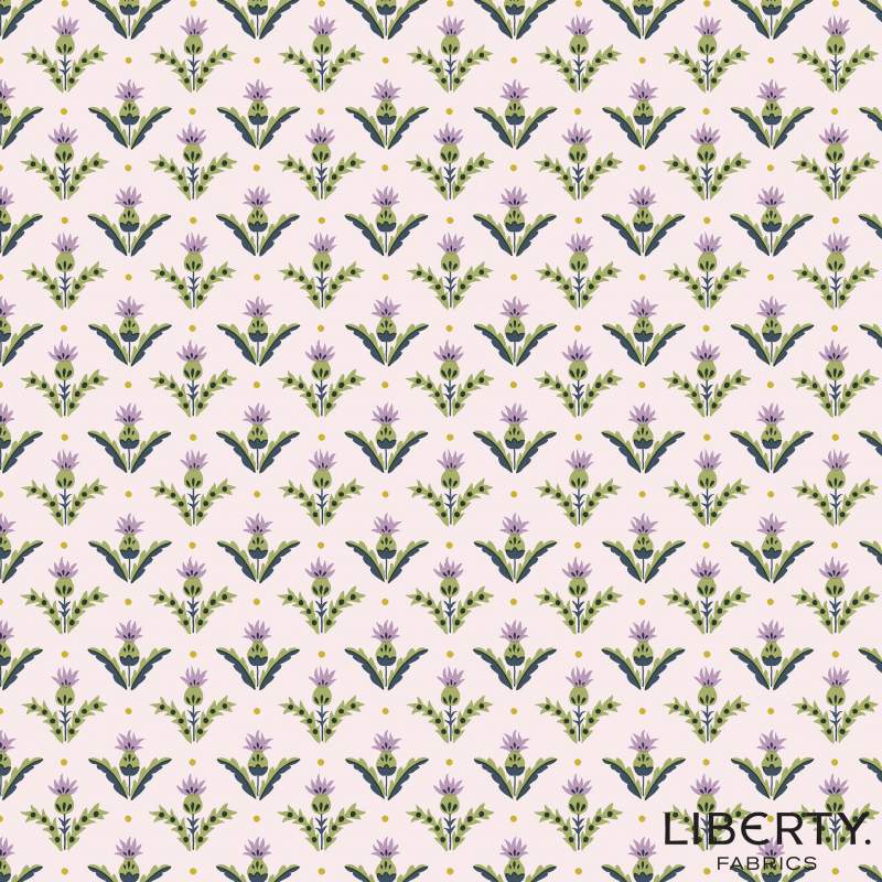 Postcard from the Highlands Tay Thistle - Liberty Fabrics Liberty Fabrics - 1