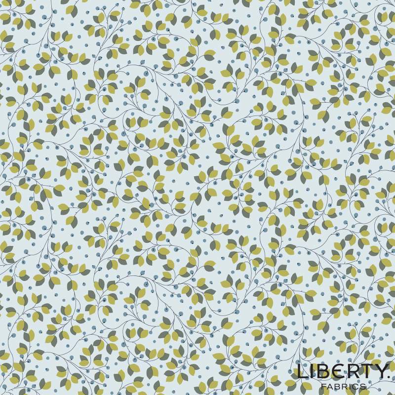 Postcard from the Highlands Wild Blueberries - Liberty Fabrics Liberty Fabrics - 1