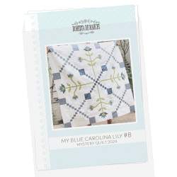 My Blue Carolina Lily - Mystery Quilt 2024 - Cartamodello stampato Roberta De Marchi - 8