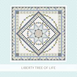 Liberty Tree of Life - Kit per quilt da 226 x 226 cm Roberta De Marchi - 1