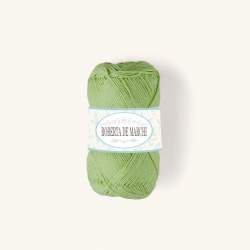 Gomitolo 100% Cotone OEKO-TEX - 50 gr / 160 m - Verde Prato Primaverile Roberta De Marchi - 1