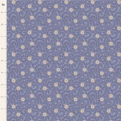 Tilda Sanctuary Daisydream Pitch Blue, Tessuto Blu con piccole Margherite Tilda Fabrics - 1