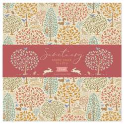 Tilda Sanctuary Fabric Stack, 40 quadrati da 10 x 10 pollici tutta la collezione Tilda Fabrics - 1