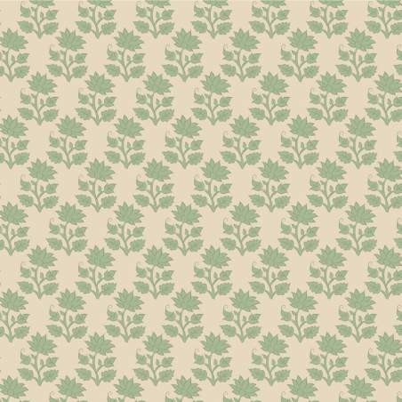 Tilda Sanctuary Mira Sage, Tessuto con fiori Verde Salvia Tilda Fabrics - 1