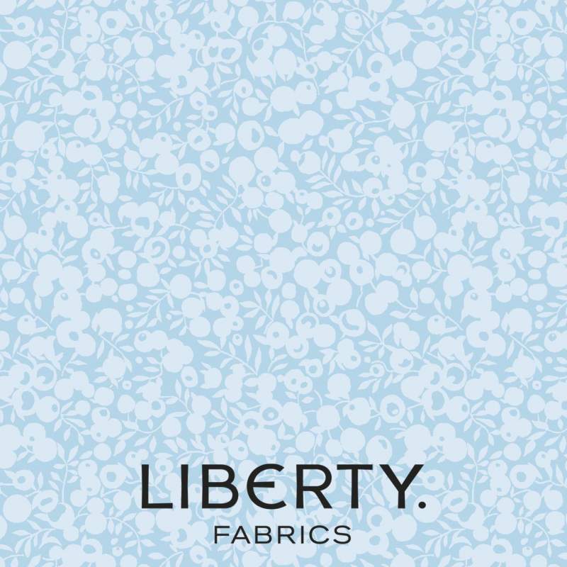 Wiltshire Shadow Artic, Tessuto Azzurro Artico tono su tono - Liberty Fabrics Liberty Fabrics - 1