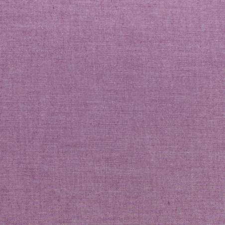 Tilda Chambray Basics Plum, Tessuto Prugna Screziato Tilda Fabrics - 1