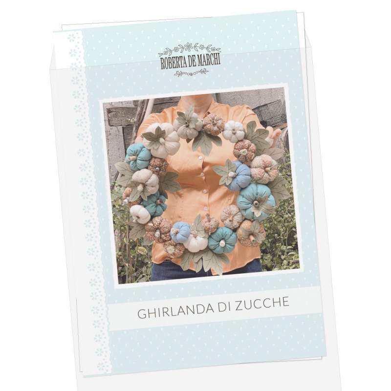 Ghirlanda di Zucche - Cartamodello Stampato Roberta De Marchi - 1