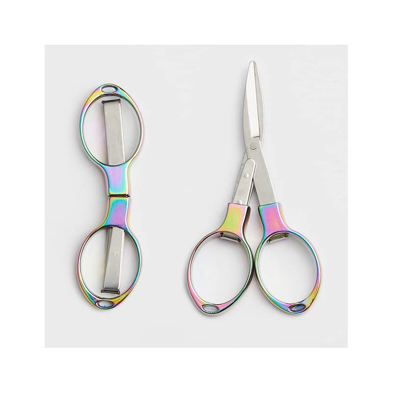 KnitPro, Rainbow Folding Scissors, Forbici da Ricamo Iridescenti e Pieghevoli KnitPro - 2