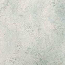 Tessuto Batik grigio azzurro pastello sfumato con linee ondulate