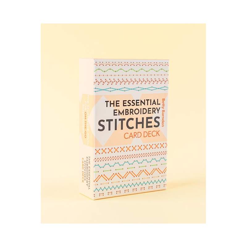 The Essential Embroidery Stitches Card Deck by Betty Barnden C&T Publishing - 1