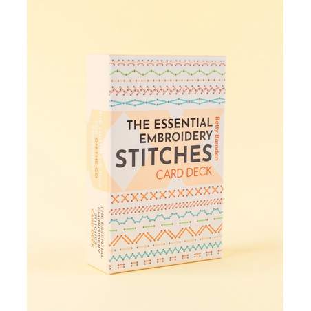 The Essential Embroidery Stitches Card Deck by Betty Barnden