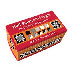 Half-Square Triangle Quilt Block Design Deck