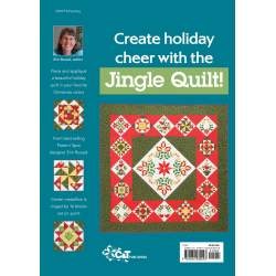 Jingle Quilt, Piece & appliqué a holiday heirloom by Erin Russek Search Press - 2