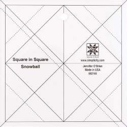 Ez Quilting, Square in a Square - Snowball Template EZ Quilting - 2