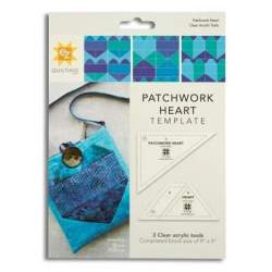 Ez Quilting Patchwork Heart Template - Squadra Patchwork in acrilico EZ Quilting - 1