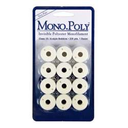 12 Spoline con Filo Invisibile Sottilissimo - MonoPoly Superior Threads - 1