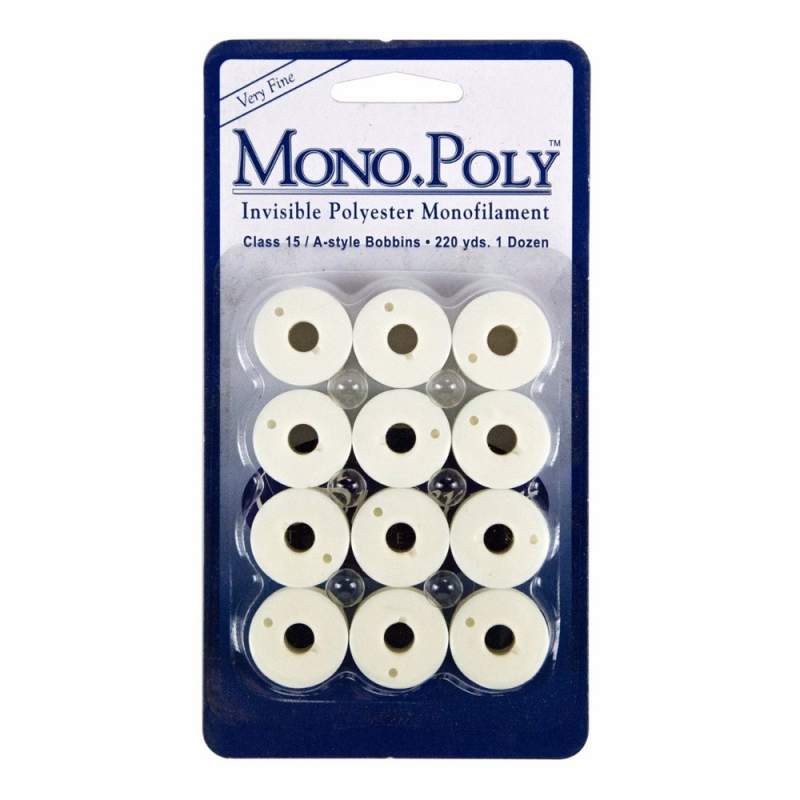 12 Spoline con Filo Invisibile Sottilissimo - MonoPoly Superior Threads - 1