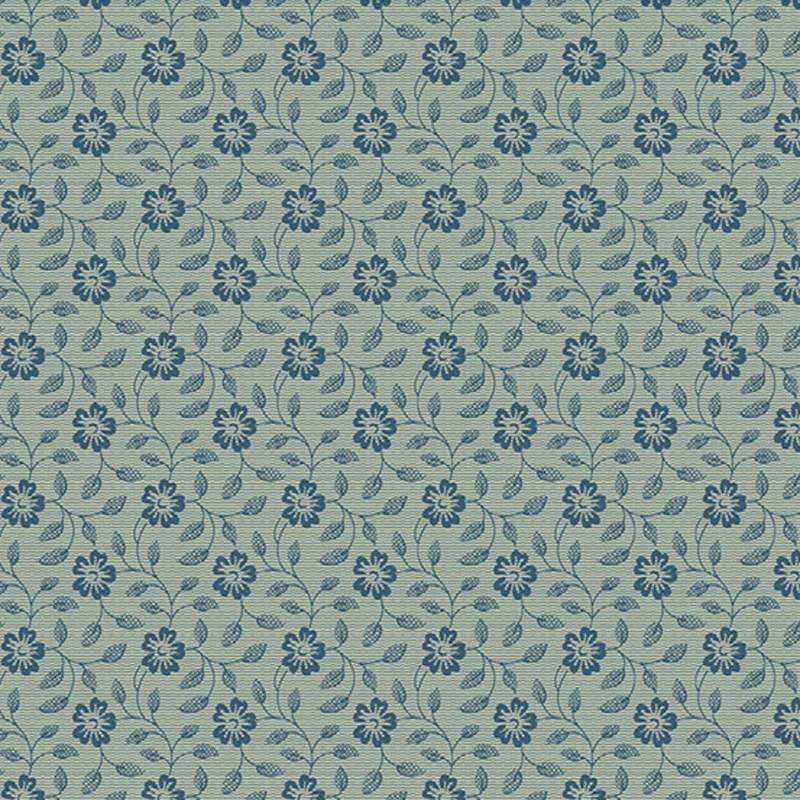 copy of Windham Fabrics, Tessuto Blu con Foglie a Pois Bianchi Windham Fabrics - 1