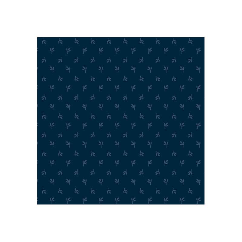 copy of Windham Fabrics, Tessuto Blu con Foglie a Pois Bianchi Andover Fabrics - 1