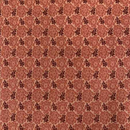 Moda Fabrics, Preservation, Tessuto Rosa Antico Carico con stampa floreale