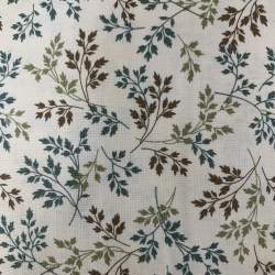 Moda Fabrics, Southern Exposure Prints -Tessuto Fondo Crema con rametti di foglie medie Moda Fabrics - 1