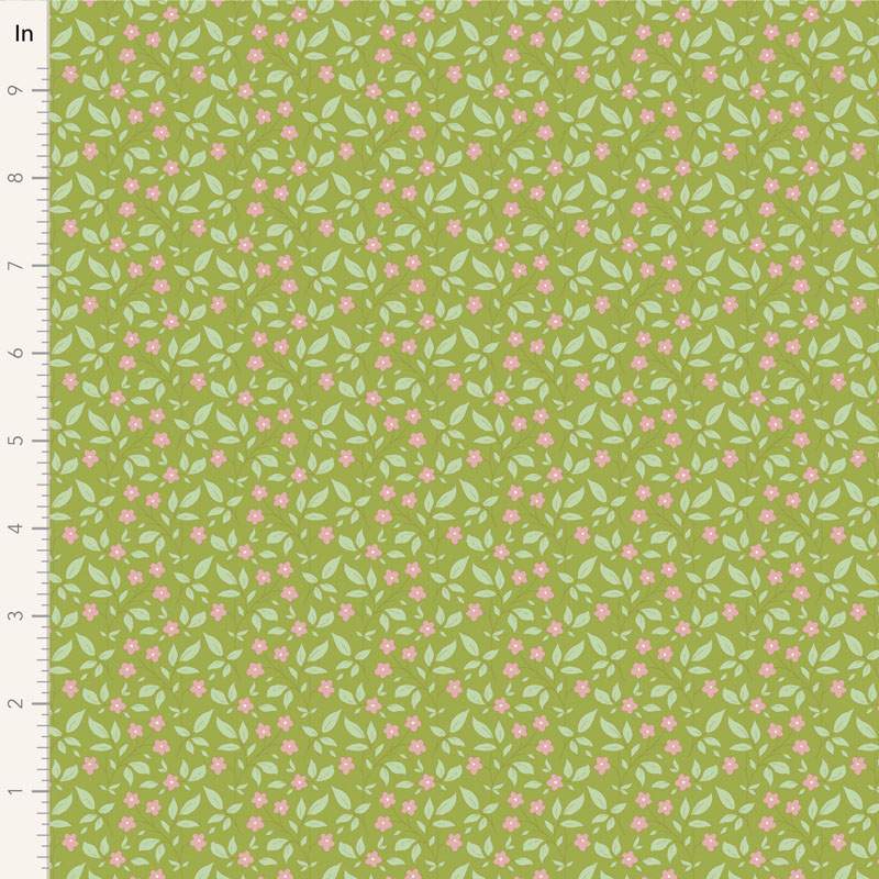 Tilda Sunday Brunch Blender, Tipsy Green Tilda Fabrics - 1