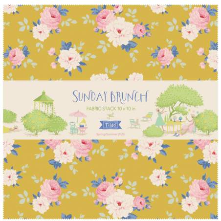 Tilda Sunday Brunch, 40 Fabric Stack 2 per Collezione Intera Tilda Fabrics - 1