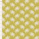 Tilda Sunday Brunch, White Flower Sour Yellow Tilda Fabrics - 1