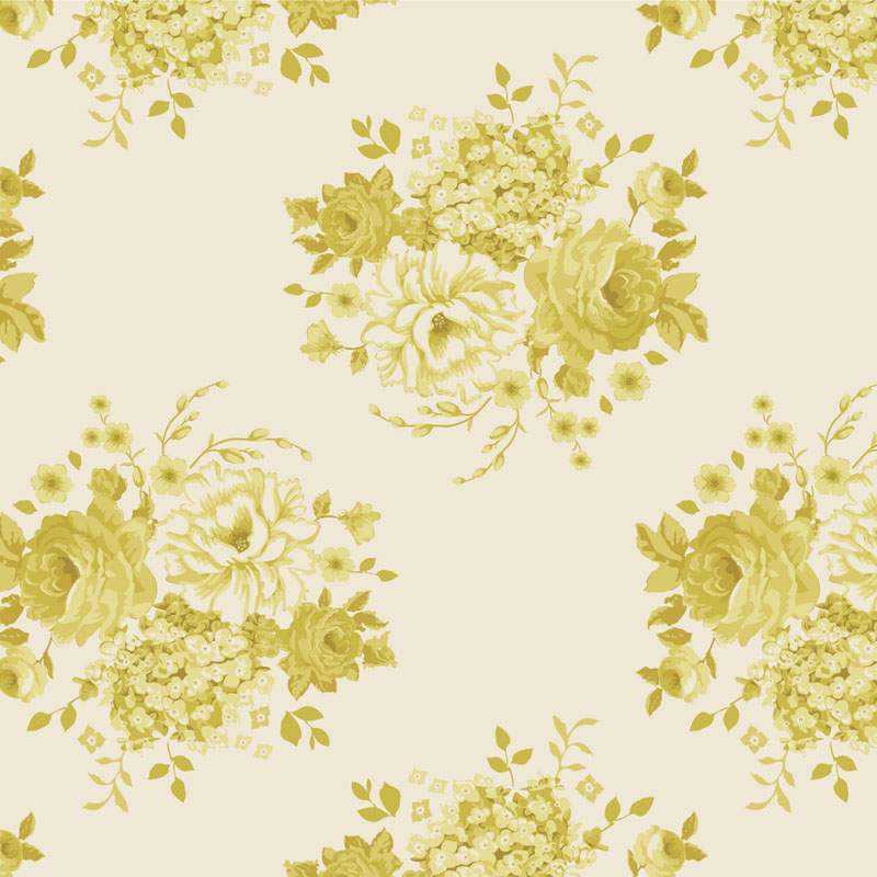 Tilda Sunday Brunch, Mia Sour Yellow Tilda Fabrics - 2