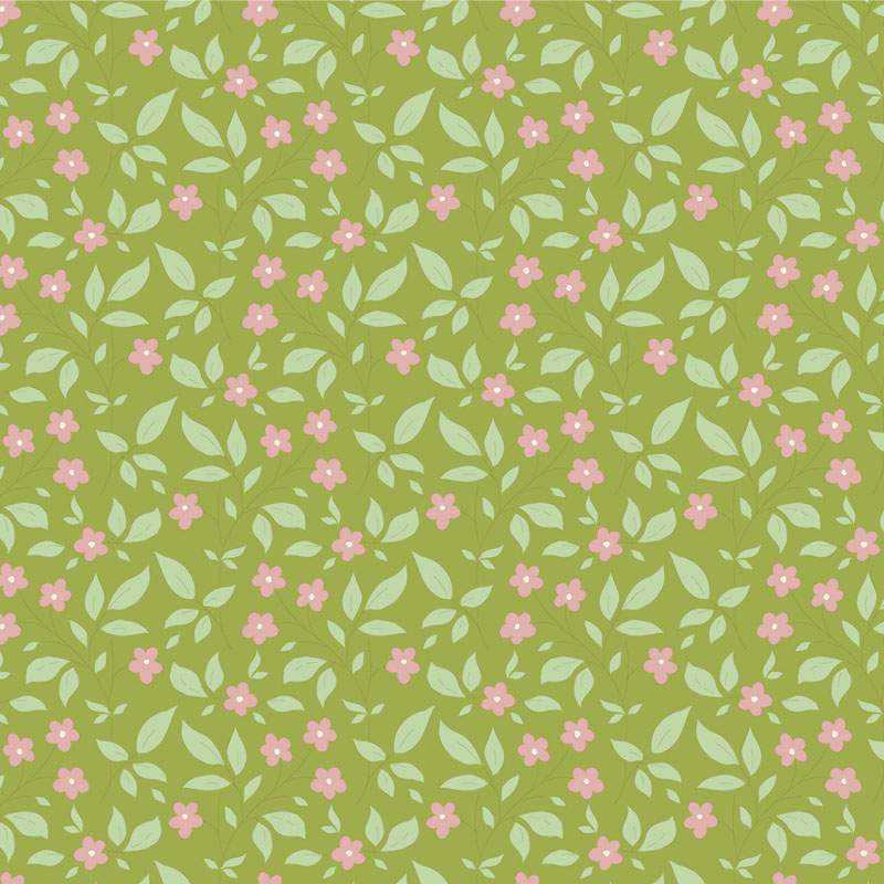 Tilda Sunday Brunch Blender, Tipsy Green Tilda Fabrics - 2