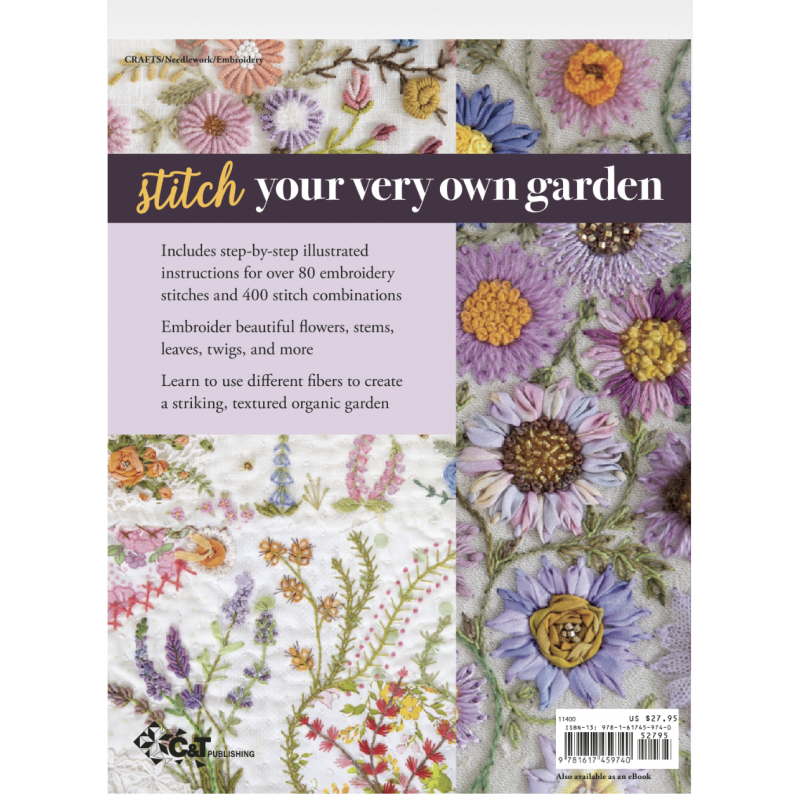 Foolproof Flower Embroidery, Aggiungi consistenza, colore e brillantezza al tuo giardino by Jennifer Clouston Search Press - 5