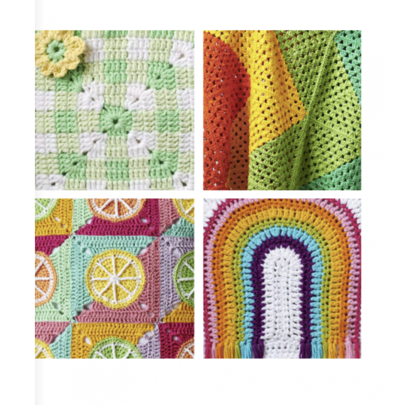 A Modern Girl’s Guide to Granny Squares, by Celine Semaan e Leonie Morgan Search Press - 4