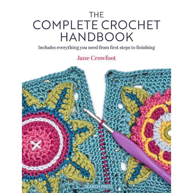 copy of 100 Flowers to Knit & Crochet by Lesley Stanfield Search Press - 1