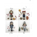 Lulu's Crochet Dolls - 8 adorable dolls and accessories to crochet, by Lulu Compotine Search Press - 3