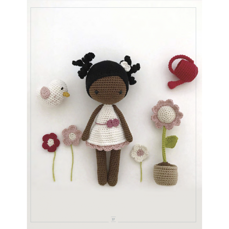 Lulu's Crochet Dolls - 8 adorable dolls and accessories to crochet, by Lulu Compotine Search Press - 4