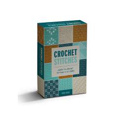 Crochet Stitches - Learn to crochet texture in 52 cards, by Esme Crick Search Press - 1