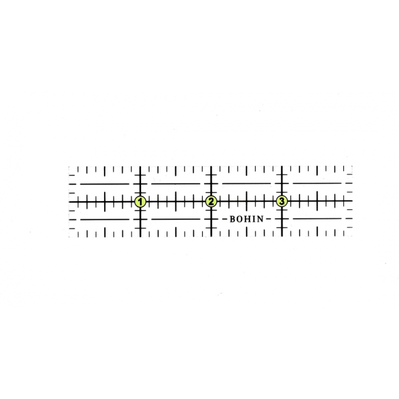 Bohin, Mini Righello Patchwork 4" x 1" Bohin - 2