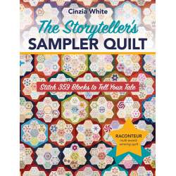 The Storyteller's Sampler Quilt - Stitch 359 Blocks to Tell Your Tale, di Cinzia White Search Press - 1