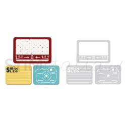 Sizzix, Thinlits Die Set 3PK - Smile for the Camera by Rachael Bright Sizzix - Big Shot - 1