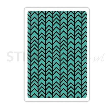 Sizzix, TIEF Chevron Texture by Craft Asylum Sizzix - Big Shot - 1