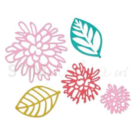 Sizzix, Thinlits Die Set 5PK Olivia by Prima Marketing Inc. Sizzix - Big Shot - 1