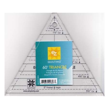 Ez Quilting Triangle - Squadra Patchwork Triangolo Equilatero 60 gradi, in pollici EZ Quilting - 1