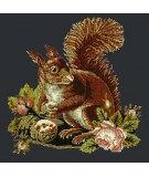 Elizabeth Bradley, Victorian Animals, THE SQUIRREL - 16x16 pollici Elizabeth Bradley - 1