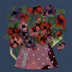 Elizabeth Bradley, Flower Pots, ANEMONE PITCHER - 16x16 pollici Elizabeth Bradley - 1